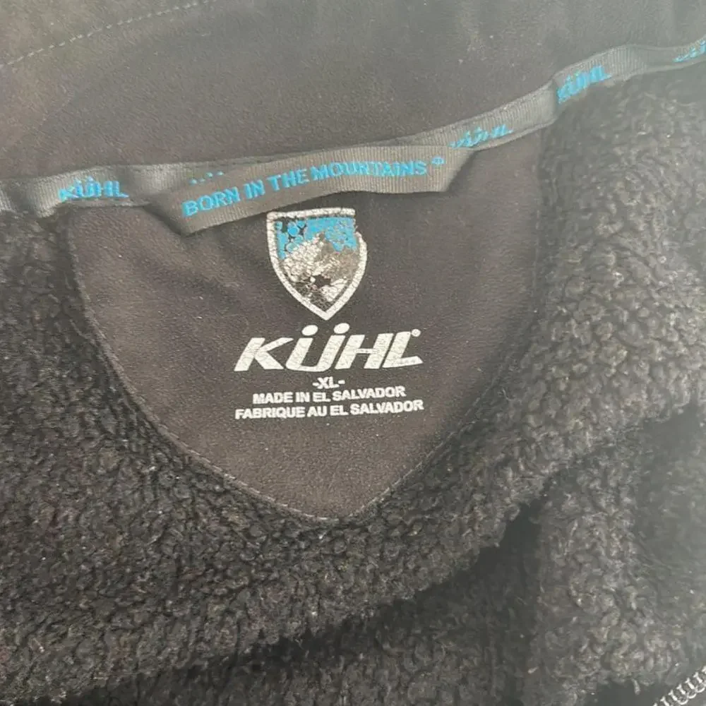 Kuhl Tara Fleece Jacket layering mid weight alfpaca moisture wicking sz xl